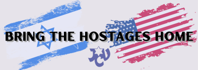 bring the hostages home banner l'chaim
